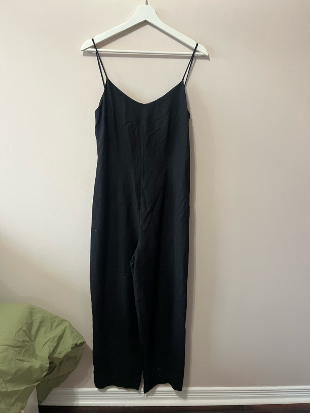 Black Spaghetti Strap Jumpsuit